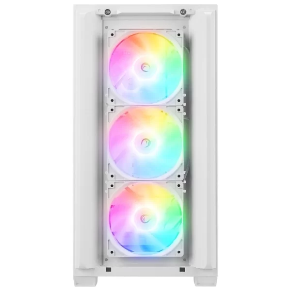 Rampage CRAFT Beyaz Mesh Type-C+Usb3.0+1*14CM+ 3*12CM ARGB Fan ATX Gaming Kasa