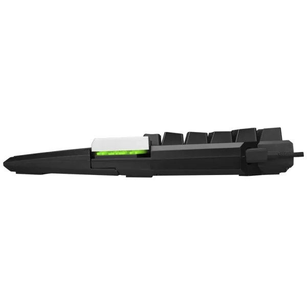 Rampage KB-277 OMNI Siyah Örgülü Type-C  RGB 6 Farklı Aydınlatma Modu Q Mini Gaming Oyuncu Klavyesi