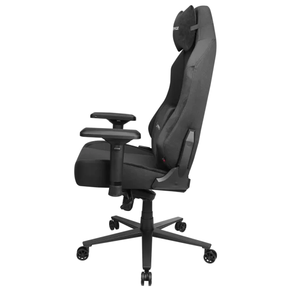 Rampage KL-R72 WOOF Üst Seviye Terletmez Kumaş Siyah Gaming Oyuncu Koltuğu