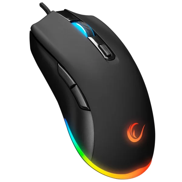 Rampage KM-RX7 FORTUNA Gökkuşağı Aydınlatmalı USB Gaming Combo Q Gaming Klavye + 6400dpi Mouse