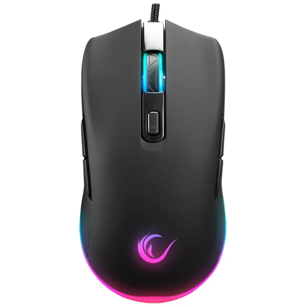 Rampage KM-RX7 FORTUNA Gökkuşağı Aydınlatmalı USB Gaming Combo Q Gaming Klavye + 6400dpi Mouse