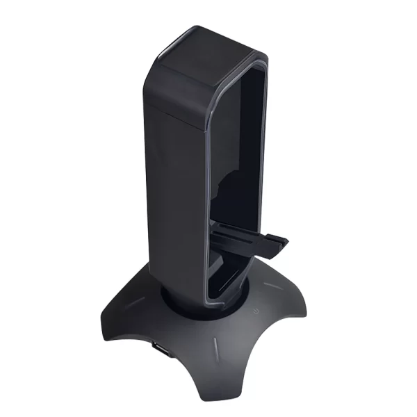 Rampage RM-H66 GUARD Siyah RGB Işıklı 2*Usb Port Kulaklık İçin Stand