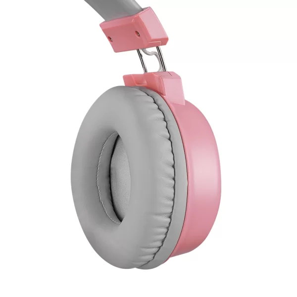 Rampage SN-R10 ALQUIST Pembe 3,5mm RGB Gaming Oyuncu Mikrofonlu Kulaklık