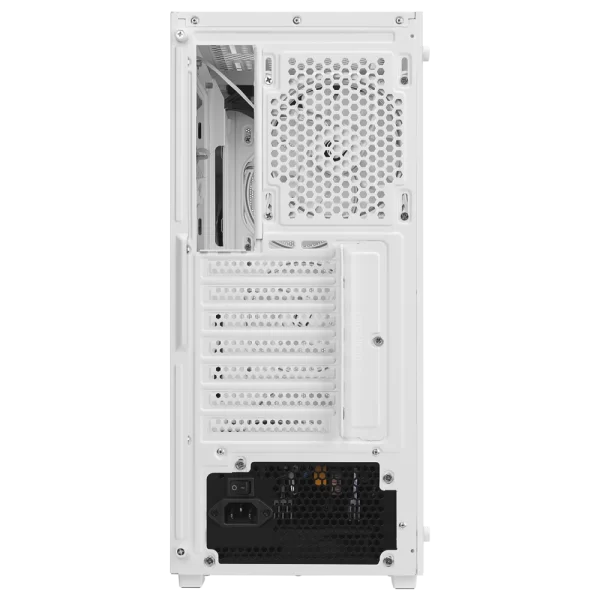 Rampage VIGILANT Mesh 650W 80+ BRONZE Beyaz Temperli Camlı 4x12cm RGB Fan ATX Mid-T Gaming Oyuncu Kasası