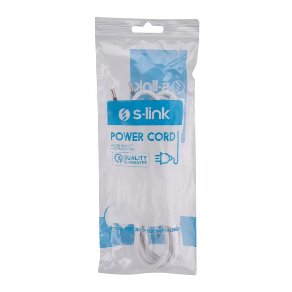 S-link SL-TP545 1.5m 0.75mm Teyip Power Kablosu Teyip Power Kablosu