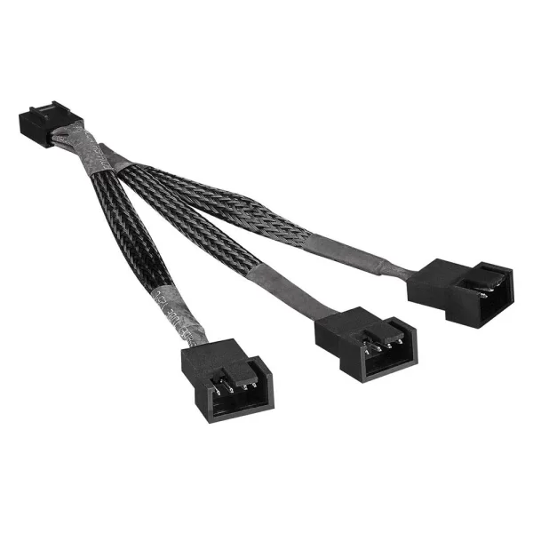 S-Link SLX-F301 10cm 4 Pin 3lü PWM Fan Çoklayıcı Kablo