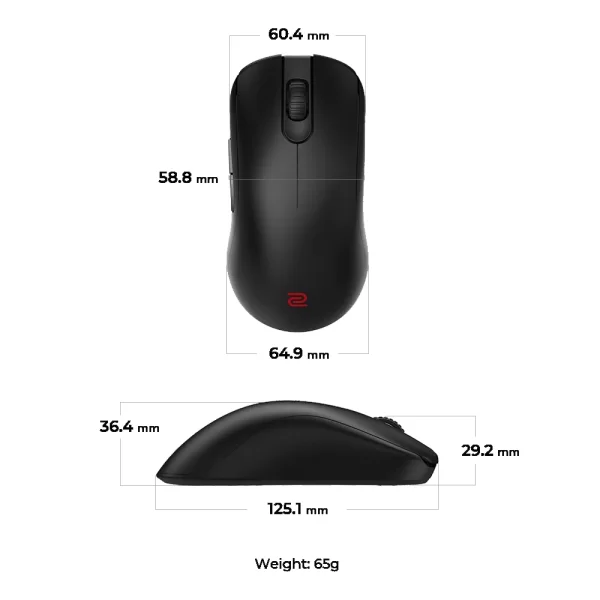 Zowie FK2-DW 4000Hz Kablosuz Gaming Mouse