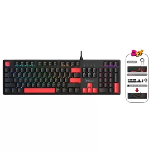 A4Tech Bloody S510R Bloody Mekanik Switch RGB Gaming Klavye