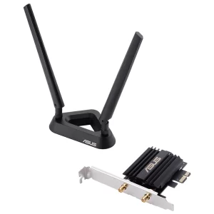 Asus PCE-AX58BT Dual Band PCI-e Wi-Fi6/Bluetooth 5.0 Adaptör
