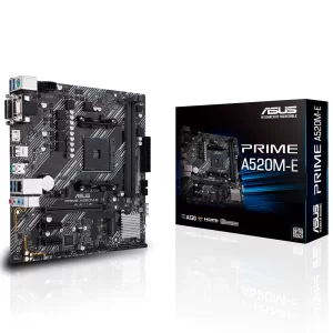 Asus Prime A520M-E DDR4 4600MHz (OC) M.2 AM4 mATX Anakart