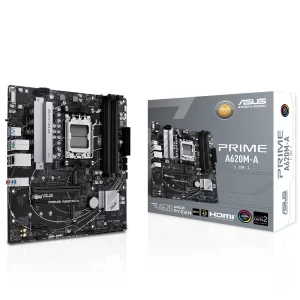 Asus Prime A620M-A-CSM 6400MHz(OC) RGB M.2 AM5 mATX Anakart