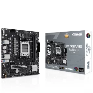 Asus Prime A620M-E-CSM DDR5 6400MHz(OC) RGB M.2 AM5 mATX Anakart