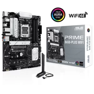 Asus Prime B650 Plus Wi-Fi DDR5 7600MHz (OC) M.2 AM5 ATX Anakart