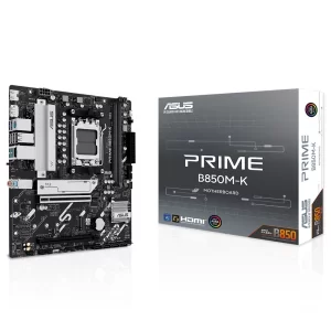 Asus Prime B850M-K DDR5 8400MHz (OC) M.2 AM5 mATX Anakart