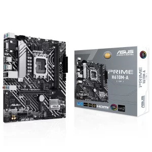 Asus Prime H610M-A-CSM DDR4 3200MHz (OC) RGB M.2 1700p mATX Anakart