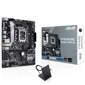 Asus Prime H610M-A WIFI DDR4 3200MHz (OC) RGB M.2 1700p mATX Anakart