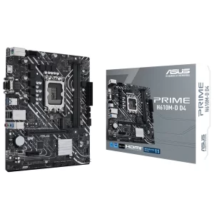 Asus Prime H610M-D DDR4 3200MHz (OC) M.2 1700p mATX Anakart