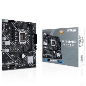 Asus Prime H610M-E D4-CSM DDR4 3200MHz (OC) M.2 1700p mATX Anakart