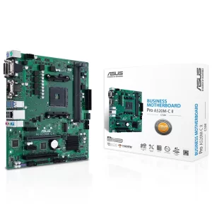 Asus Pro A520M-C II/CSM DDR4 4866MHz(OC) M.2 AM4 mATX Anakart
