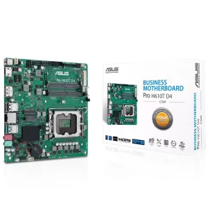 Asus Pro H610T D4-CSM DDR4 3200MHz (OC) M.2 1700p Mini-ITX Anakart