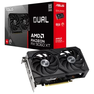 Asus Radeon RX9060XT Dual 8G 8GB 128 Bit GDDR6 Ekran Kartı