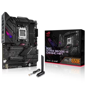 Asus ROG Strix B650E-E Gaming WIFI DDR5 6400MHz (OC) RGB M.2 AM5 ATX Anakart