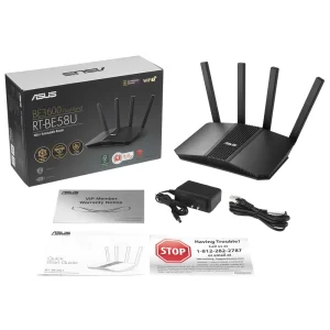 Asus RT-BE58U BE3600 Dual Band Wi-Fi 7 Extendable Router