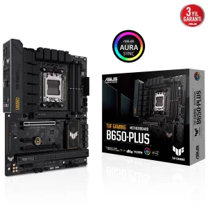 Asus TUF Gaming B650 Plus RGB M.2 ATX DDR5 AM5 Anakart