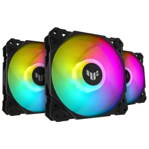 Asus TUF Gaming TF120 ARGB Siyah 120mm 3lü Set Kasa Fanı