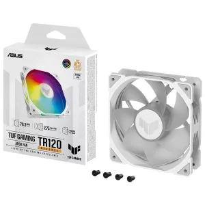 Asus TUF Gaming TR120 ARGB Reverse Beyaz 120mm Kasa Fanı