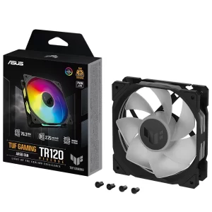 Asus TUF Gaming TR120 ARGB Reverse Siyah 120mm Kasa Fanı