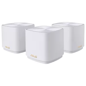 Asus ZenWiFi AX Mini XD4 AX1800 Wi-Fi-6 Beyaz Mesh Sistemi 3lü Set