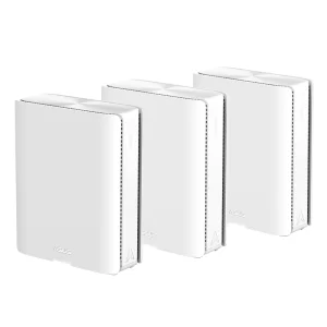 Asus ZenWiFi BQ16 BE25000 Wi-Fi-7 Beyaz Mesh Sistemi 3lü Set