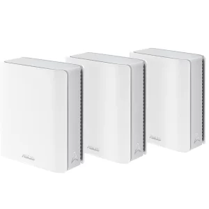 Asus ZenWiFi BT10 BE18000 Wi-Fi 7 Beyaz Mesh Sistemi 3lü Set