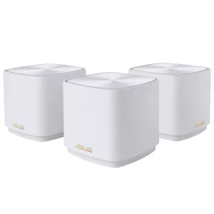 Asus ZenWiFi XD4 Plus Wi-Fi 6 Beyaz Mesh Sistemi 3lü Set