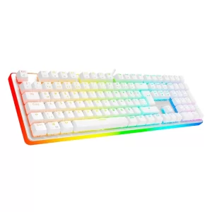 GameBooster G918 Fire Storm RGB Blue Switch Beyaz Mekanik Gaming Klavye