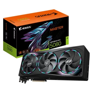 Gigabyte AORUS GeForce RTX 5080 MASTER 16GB DLSS 4 256 Bit GDDR7 Ekran Kartı