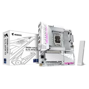 Gigabyte B860M AORUS ELITE WIFI6E ICE DDR5 9200Mhz (OC) M.2 1851p mATX Anakart