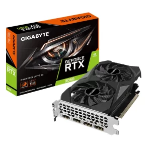 Gigabyte GeForce RTX 3050 Windforce OC V2 6GB DLSS 3 96 Bit GDDR6 Ekran Kartı