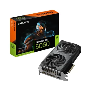 Gigabyte GeForce RTX 5060 WindForce OC 8GB DLSS4 128 Bit GDDR7 Ekran Kartı
