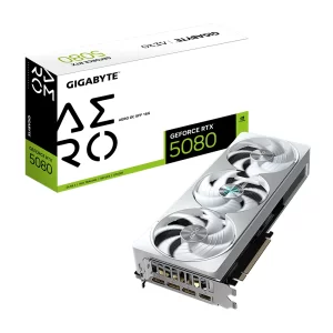 Gigabyte GeForce RTX 5080 AERO OC SFF 16GB DLSS 4 256 Bit GDDR7 Beyaz Ekran Kartı