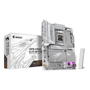 Gigabyte X870E AORUS ELITE WIFI7 ICE 8200MHz (OC) DDR5 M.2 AM5 ATX Anakart