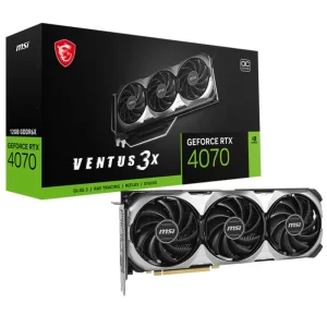 MSI GeForce RTX 4070 Ventus 3X E 12G OC 12GB GDDR6X Ekran Kartı