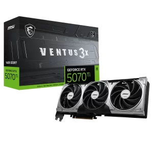 MSI GeForce RTX 5070 Ti 16G Ventus 3X 16GB DLSS 4 256 Bit GDDR7 Ekran Kartı