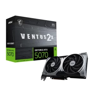 MSI GeForce RTX 5070 12G Ventus 2X OC 12GB DLSS 4 192 Bit GDDR7 Ekran Kartı
