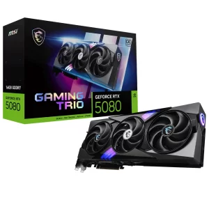 MSI GeForce RTX 5080 16G Gaming Trio OC 16GB DLSS 4 256 Bit GDDR7 Ekran Kartı