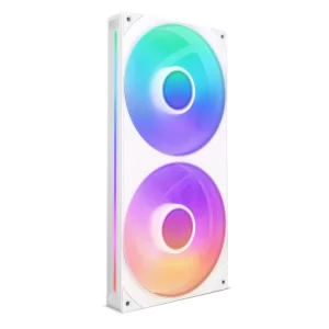 NZXT F280 RGB Core 280mm Tek Çerçeveli RGB Beyaz Fan Ünitesi