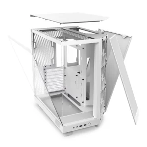 NZXT H6 Flow Beyaz Temperli Cam USB 3.2 ATX Mid Tower Kasa