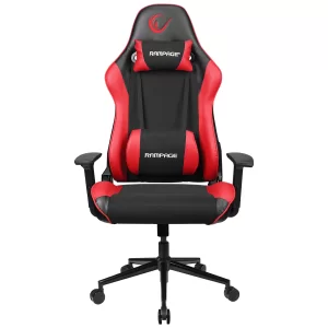 Rampage KL-R57 Nexus Terletmez Kumaş Deri Kırmızı/Siyah Oyuncu Koltuğu