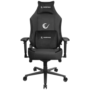 Rampage KL-R72 WOOF Üst Seviye Terletmez Kumaş Siyah Gaming Oyuncu Koltuğu